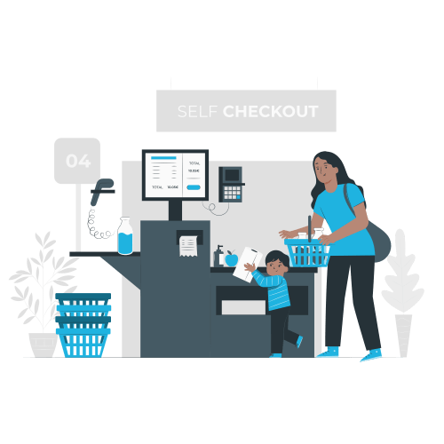 Self checkout-pana